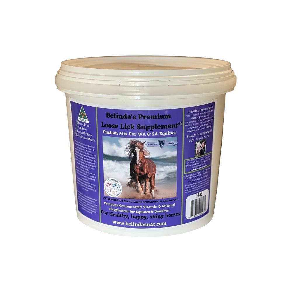 Belinda's Premium Loose Lick WA & SA Horse Supplement