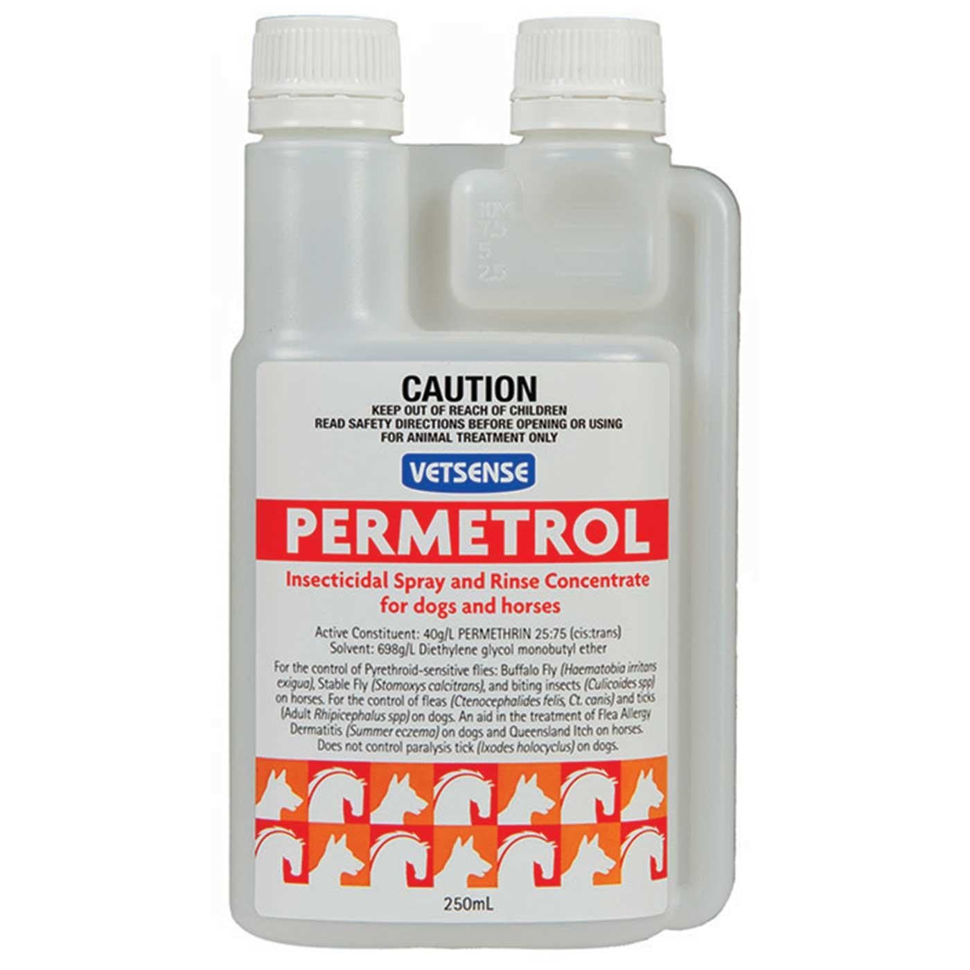 Vetsense Permetrol Insecticidal Horse & Dog Spray