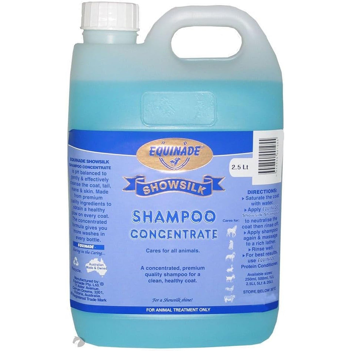 Equinade Showsilk Horse Shampoo