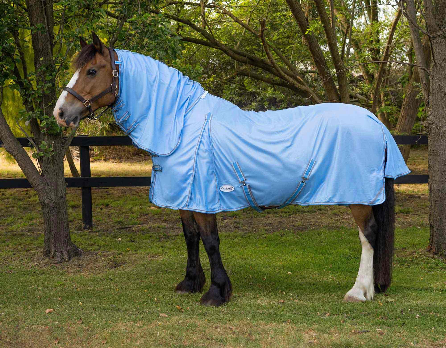 Caribu Euro Mesh Combo XL Gusset Horse Rug