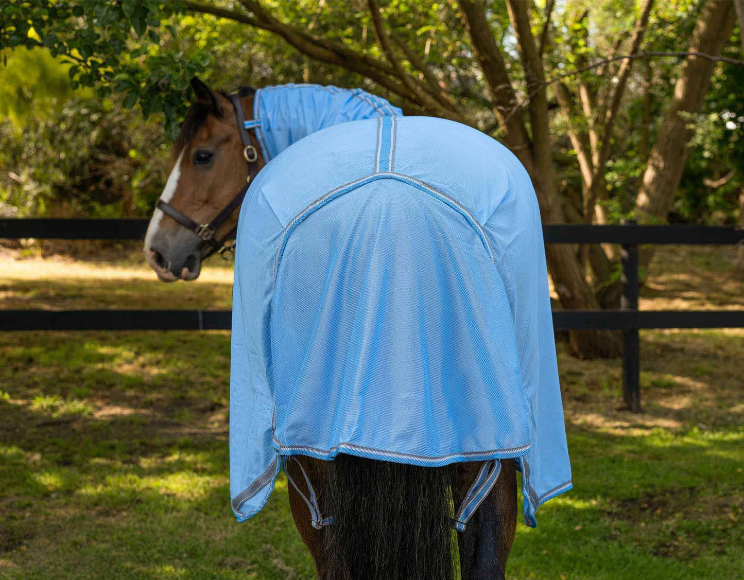 Caribu Euro Mesh Combo XL Gusset Horse Rug