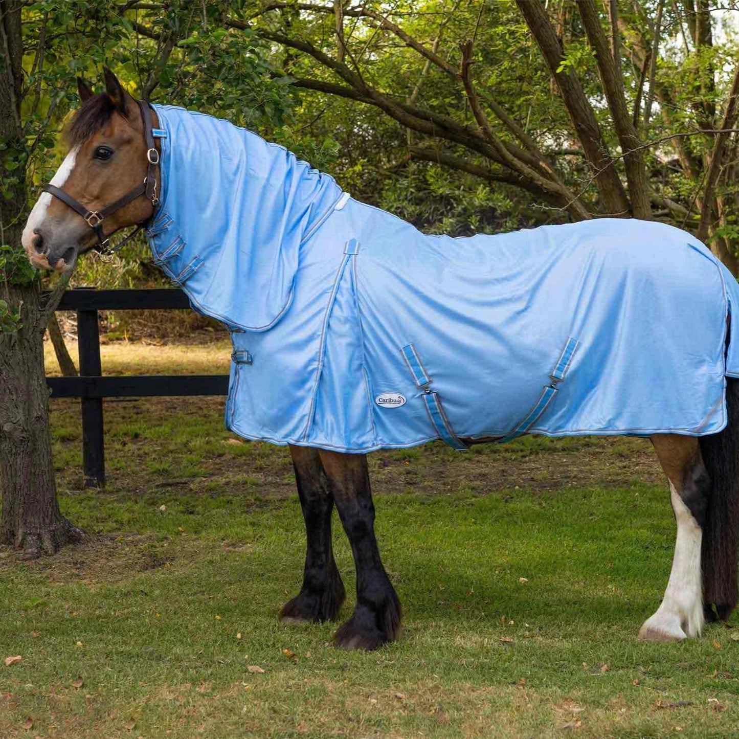 Caribu Euro Mesh Combo XL Gusset Horse Rug
