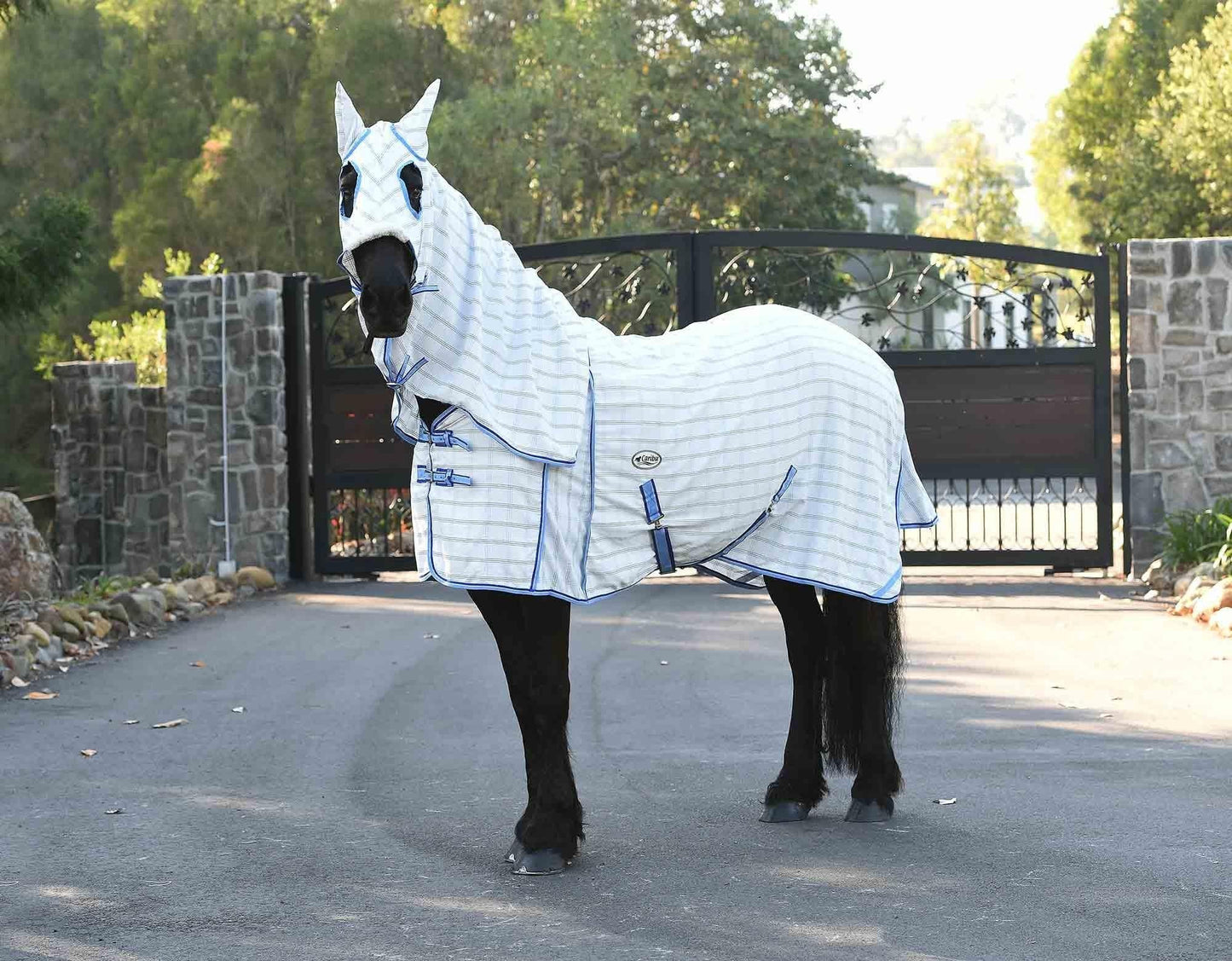Caribu Ripstop XL Gusset Hooded Combo Horse Rug