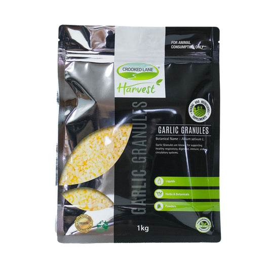 Crooked Lane Garlic Granules Horse Supplement