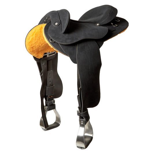 Syd Hill Synthetic Premium Half Breed Horse Saddle With Adjustable Tree