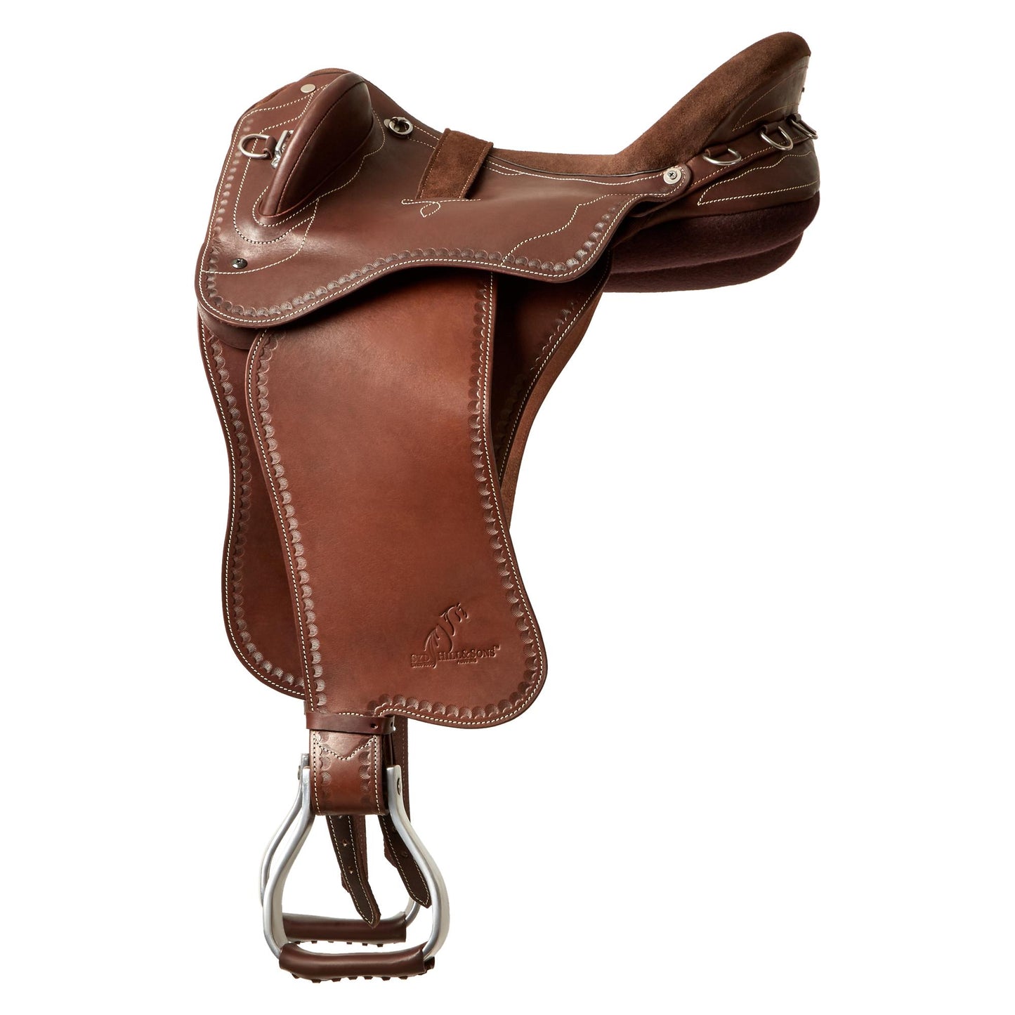 Syd Hill Leather Premium Stock Horse Saddle with Swinging Fender And Adjustable Tree