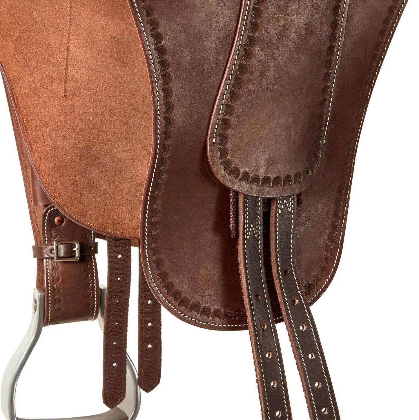 Syd Hill Leather Premium Stock Horse Saddle with Swinging Fender And Adjustable Tree