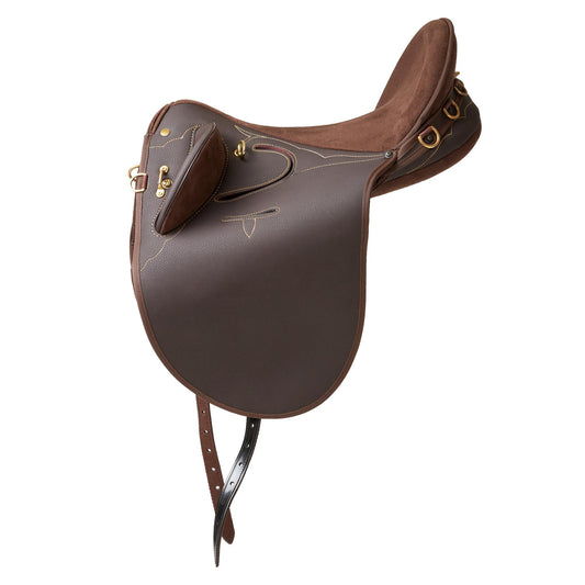 Syd Hill Synthetic Regular Stock Horse Saddle Non Adjustable Tree