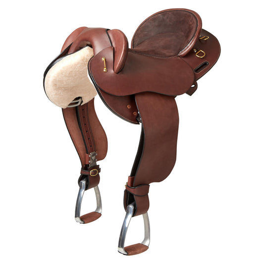 Syd Hill Leather Custom Signature Half Breed Horse Saddle Non Adjustable Tree