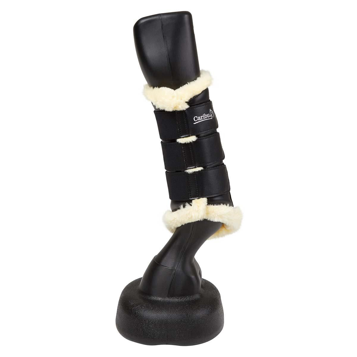 Caribu Fleece-Lined Brushing Horse Boots