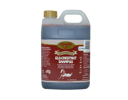 Equinade Showsilk Glo-Chestnut Horse Shampoo