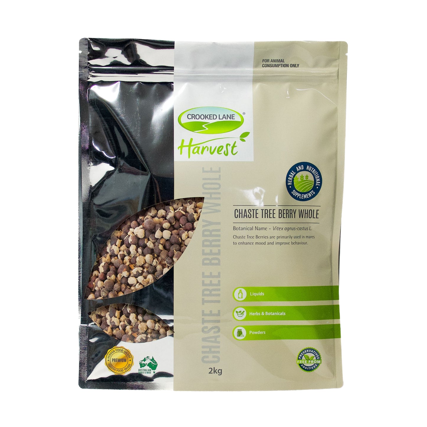 Crooked Lane Chaste Tree Berry Horse & Dog Supplement