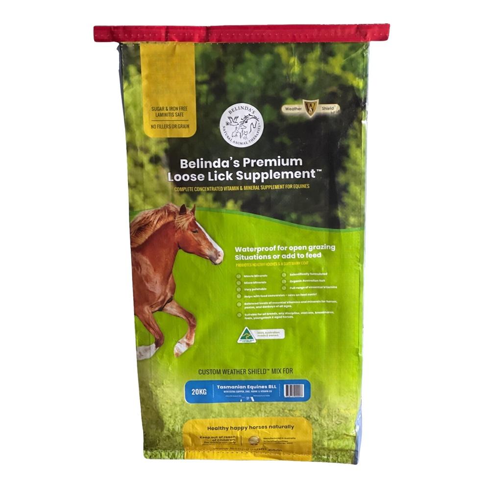 Belinda's Custom Weather Shield Loose Lick TAS Horse Supplement