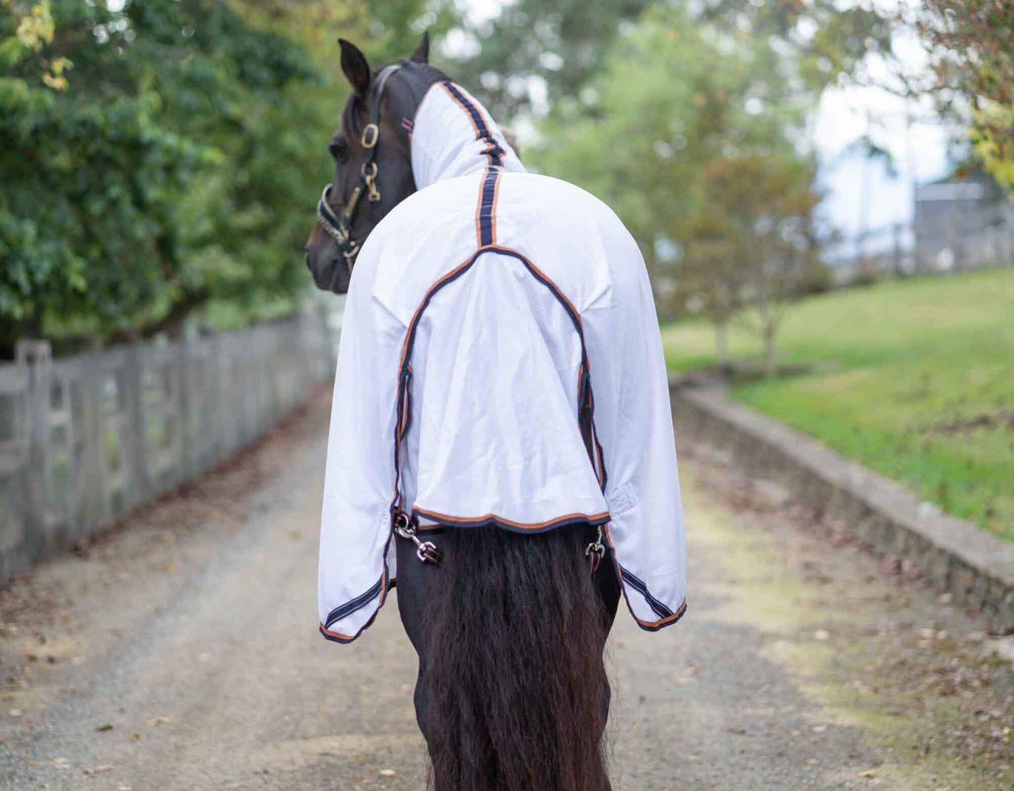 Caribu Euro Mesh Combo XL Gusset Horse Rug