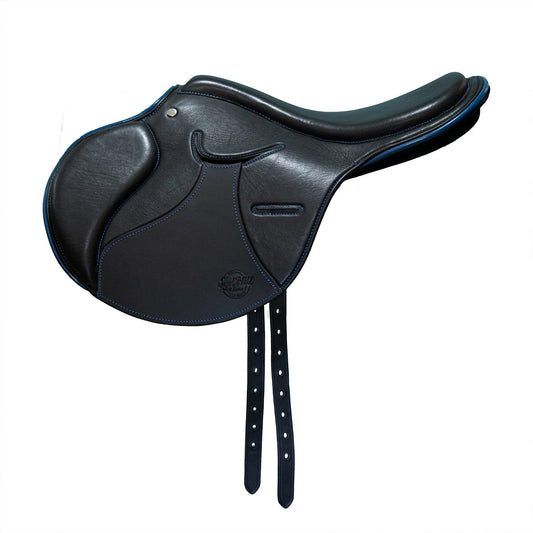 Syd Hill Exercise Horse Saddle Soft Leather Seat