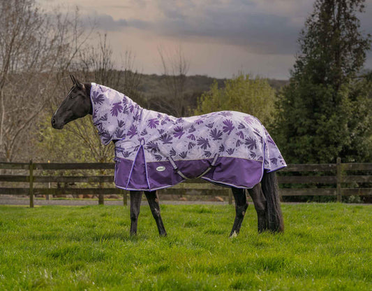 Caribu Alpine Combo Horse Rug 200g Orchid Spray