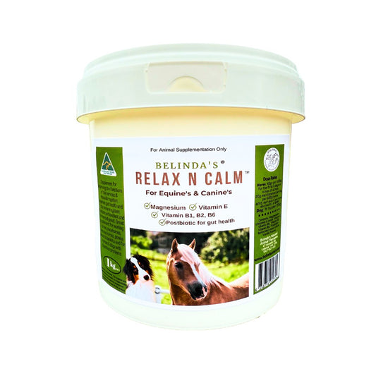 Belinda's Relax N Calm Horse Supplement