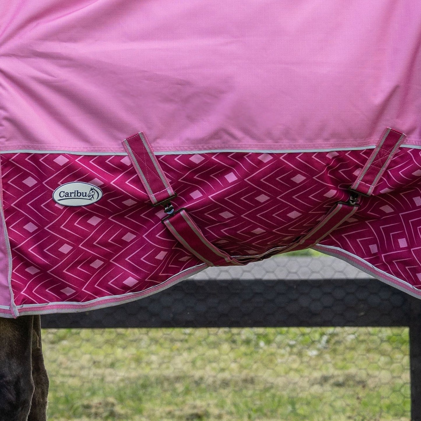 Caribu Alpine Combo Horse Rug 200g Rose Bloom