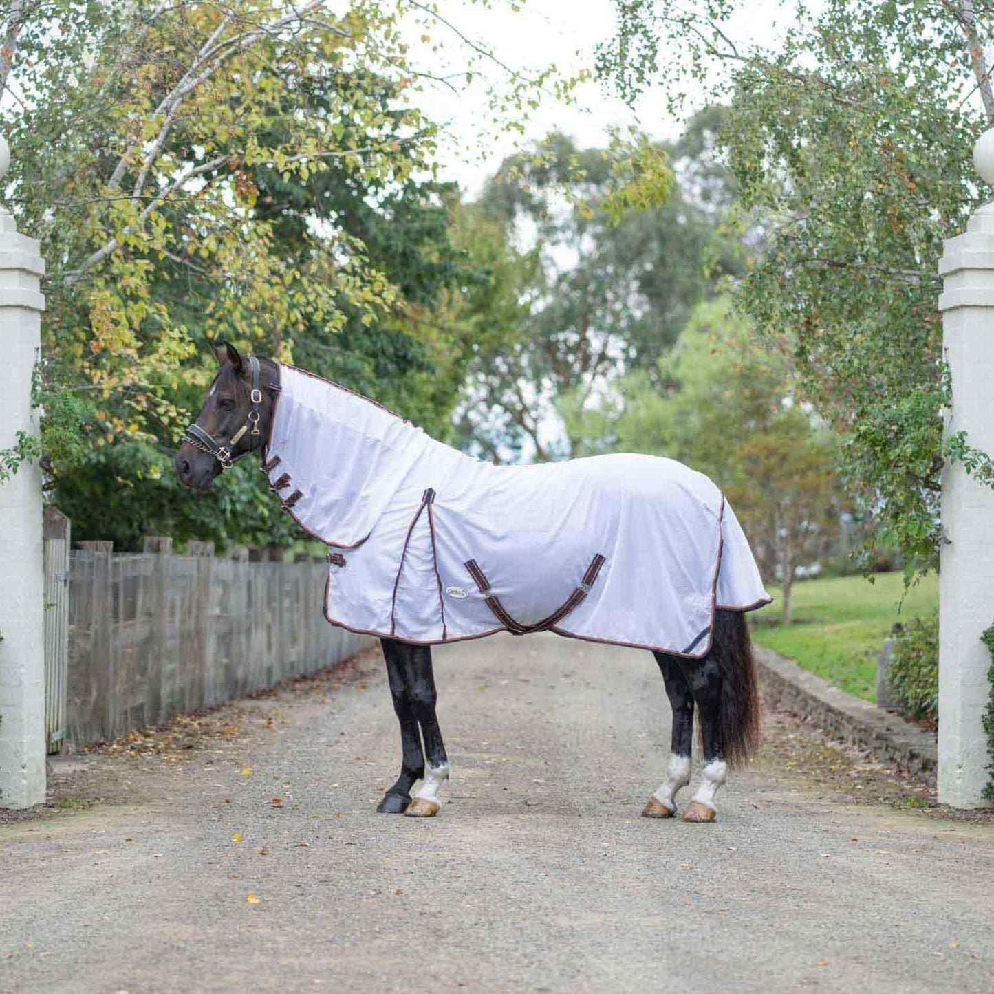 Caribu Euro Mesh Combo XL Gusset Horse Rug