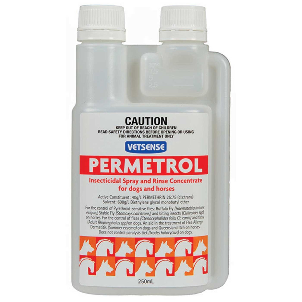 Vetsense Permetrol Insecticidal Horse & Dog Spray