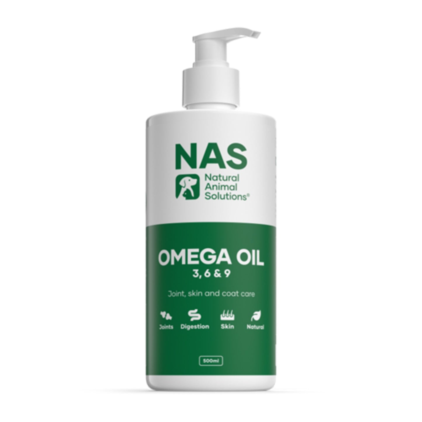 Natural Animal Solutions Omega Oil 3 6 & 9 Supplement for Horses