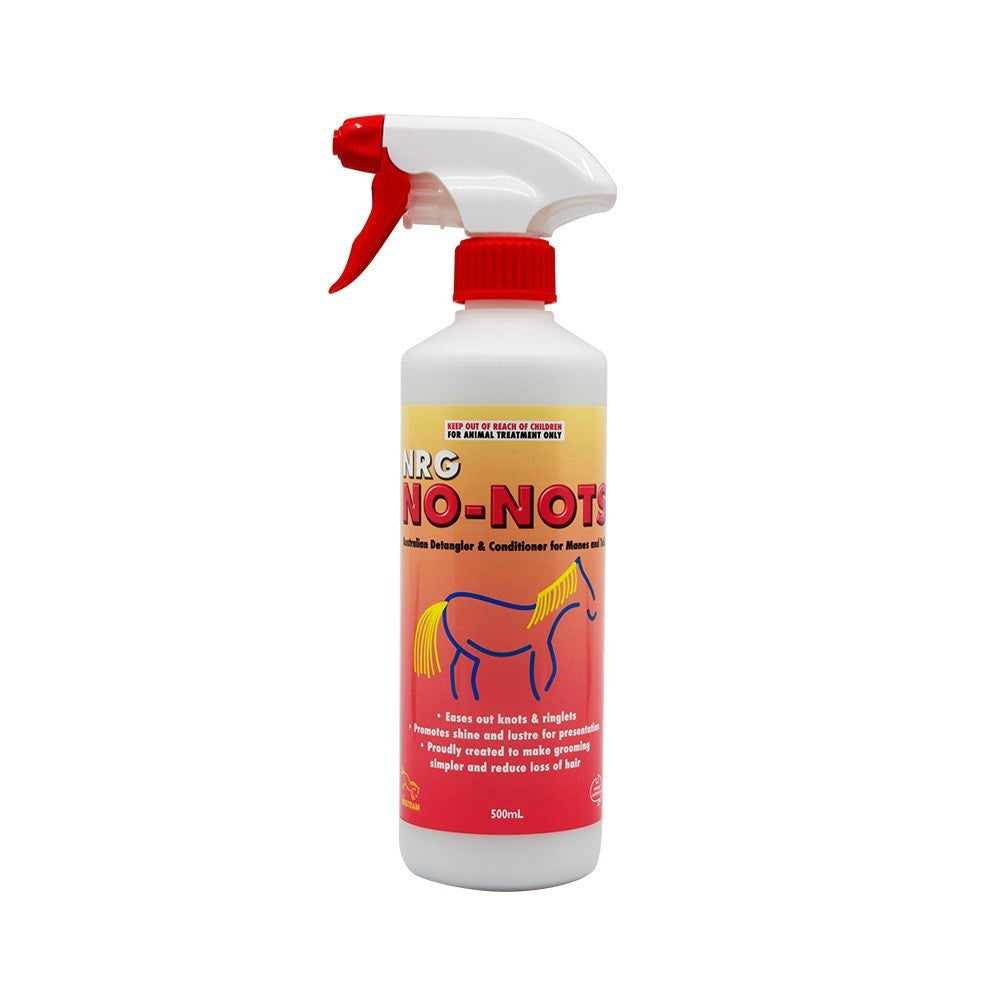 NRG No-Nots Horse Detangler & Conditioner 500ml