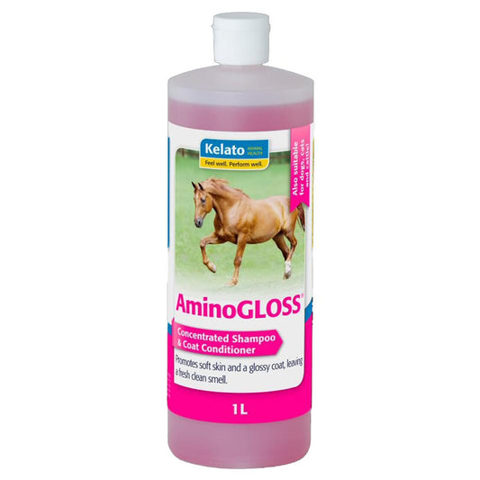 Kelato Amino Gloss Shampoo for Horses 1L