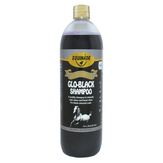 Equinade Showsilk Glo Black Shampoo for Horses