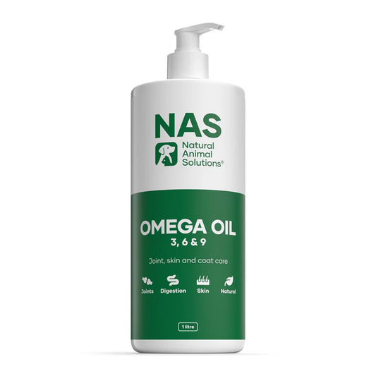Natural Animal Solutions Omega Oil 3 6 & 9 Supplement for Horses