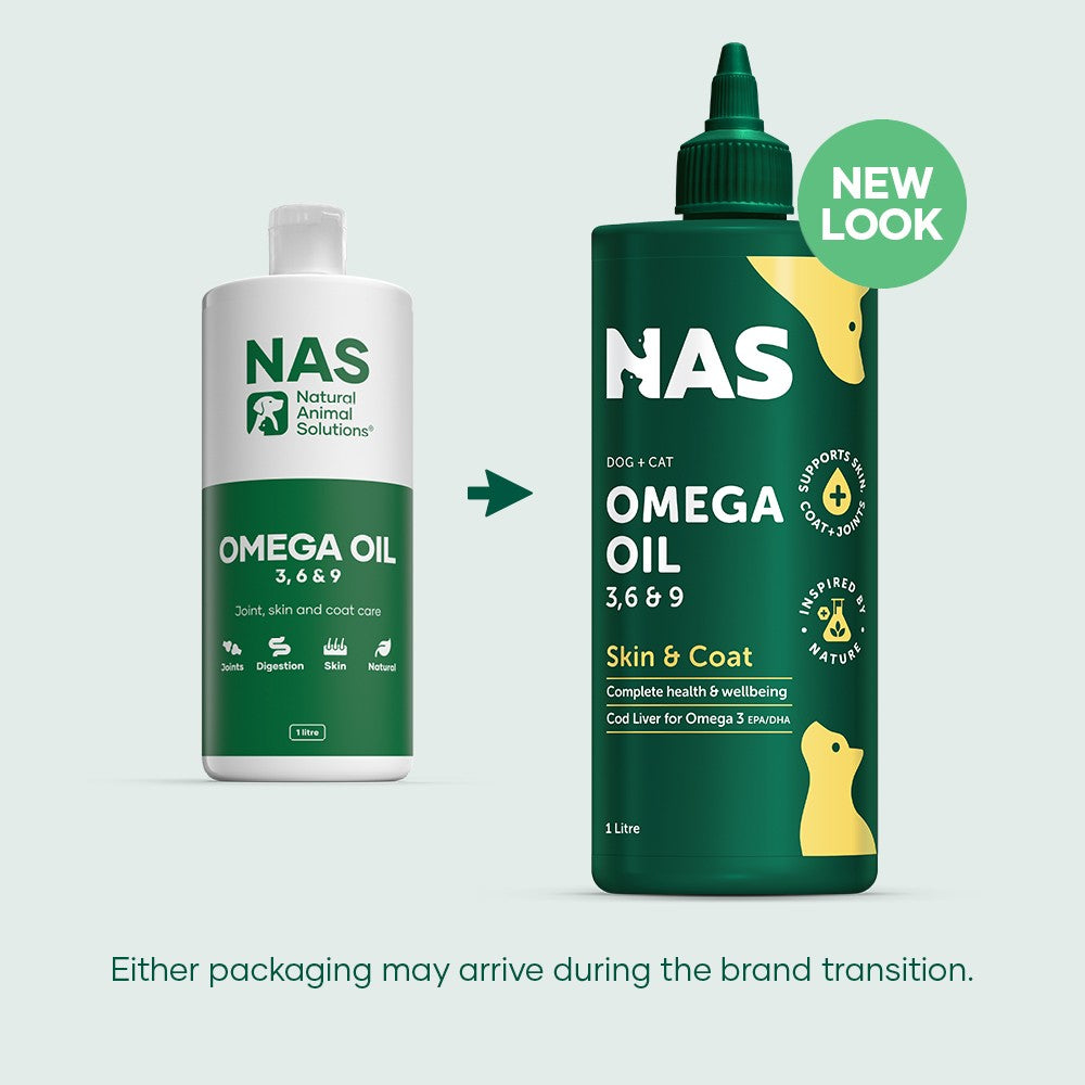 Natural Animal Solutions Omega Oil 3 6 & 9 Supplement for Horses