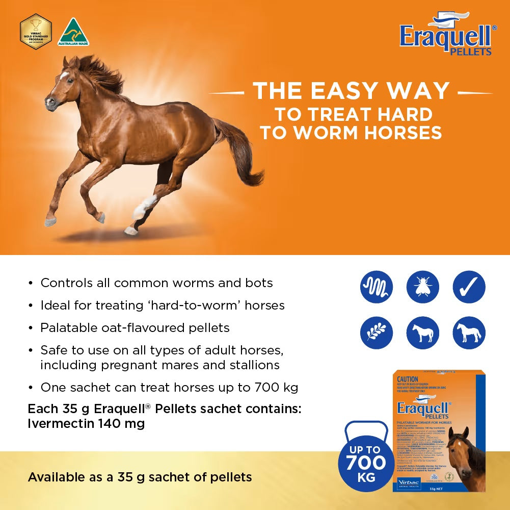 Eraquell Horse Worming Pellets