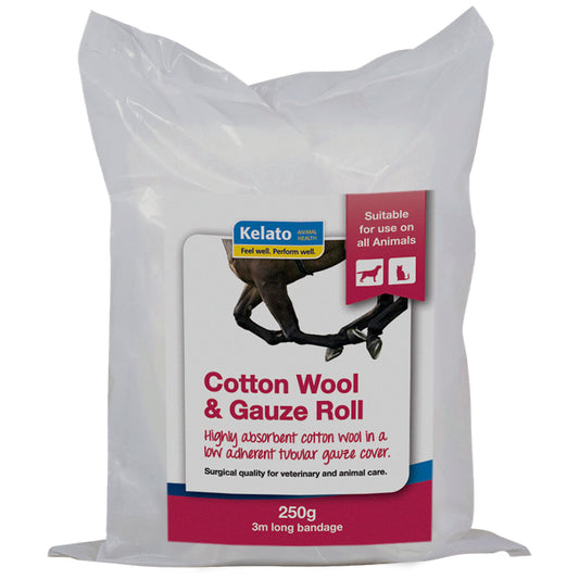 Kelato Horse Cotton Wool & Gauze Roll