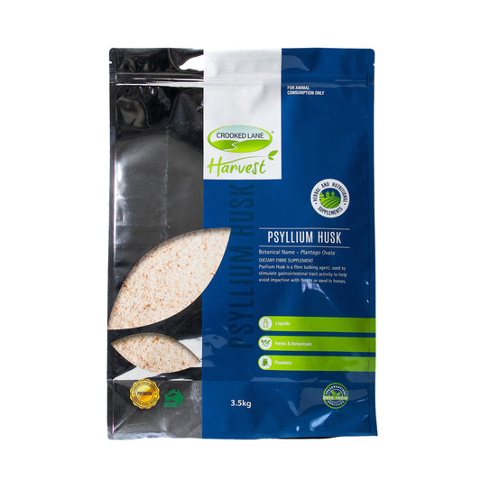 Crooked Lane Psyllium Husk 95% Horse, Dog & Cat Supplement
