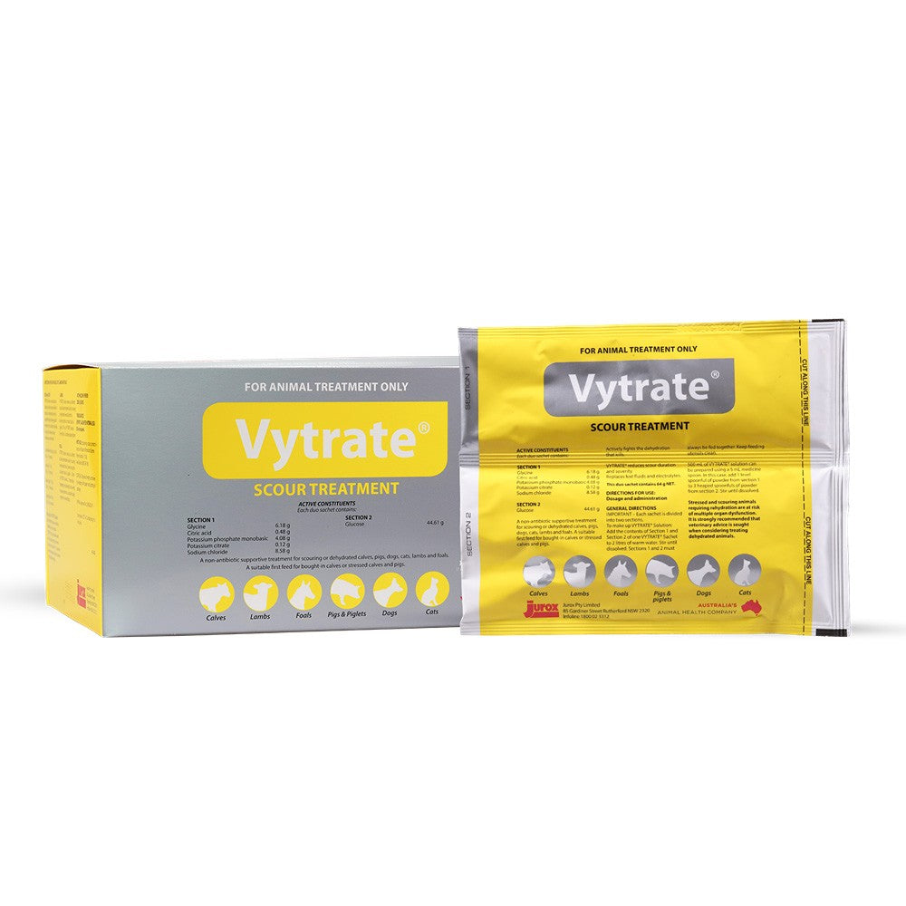 Vytrate Scour Duo Sachet Livestock Treatment