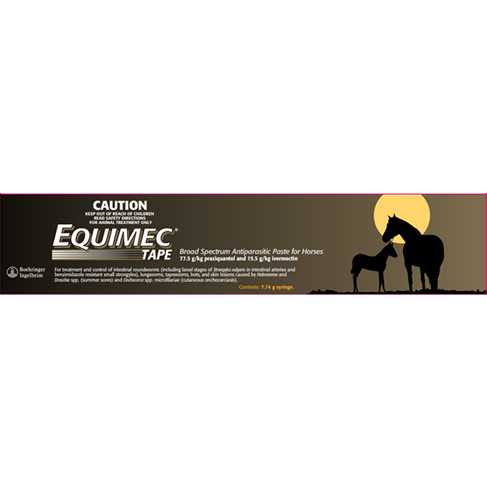 Equimec Tape Horse Wormer Paste