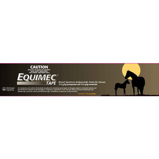 Equimec Paste Plus Tape Horse Wormer