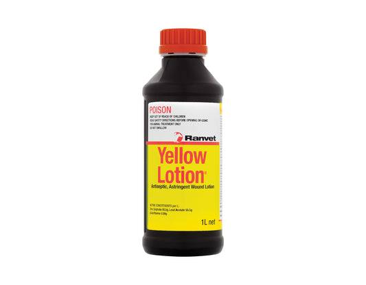 Ranvet Yellow Wound Lotion for Horses