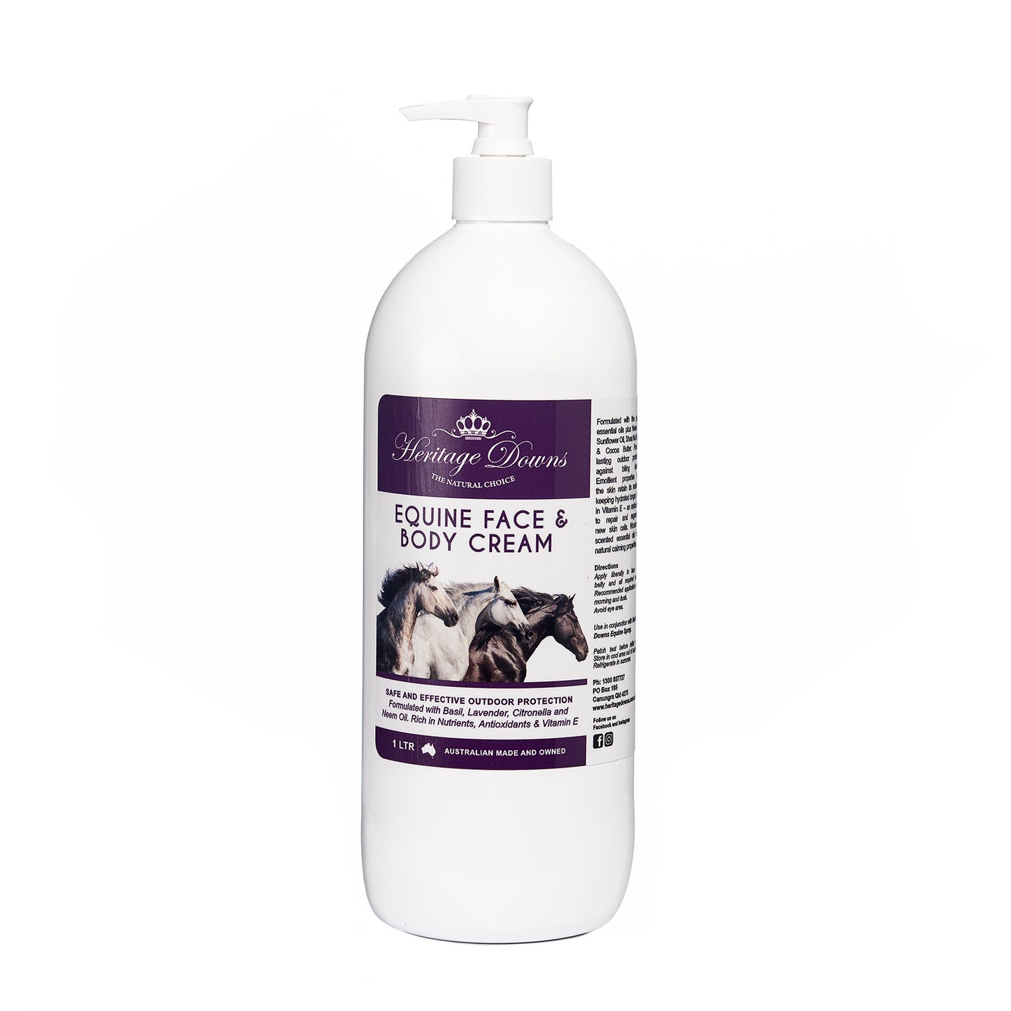 Heritage Downs Horse Face & Body Cream