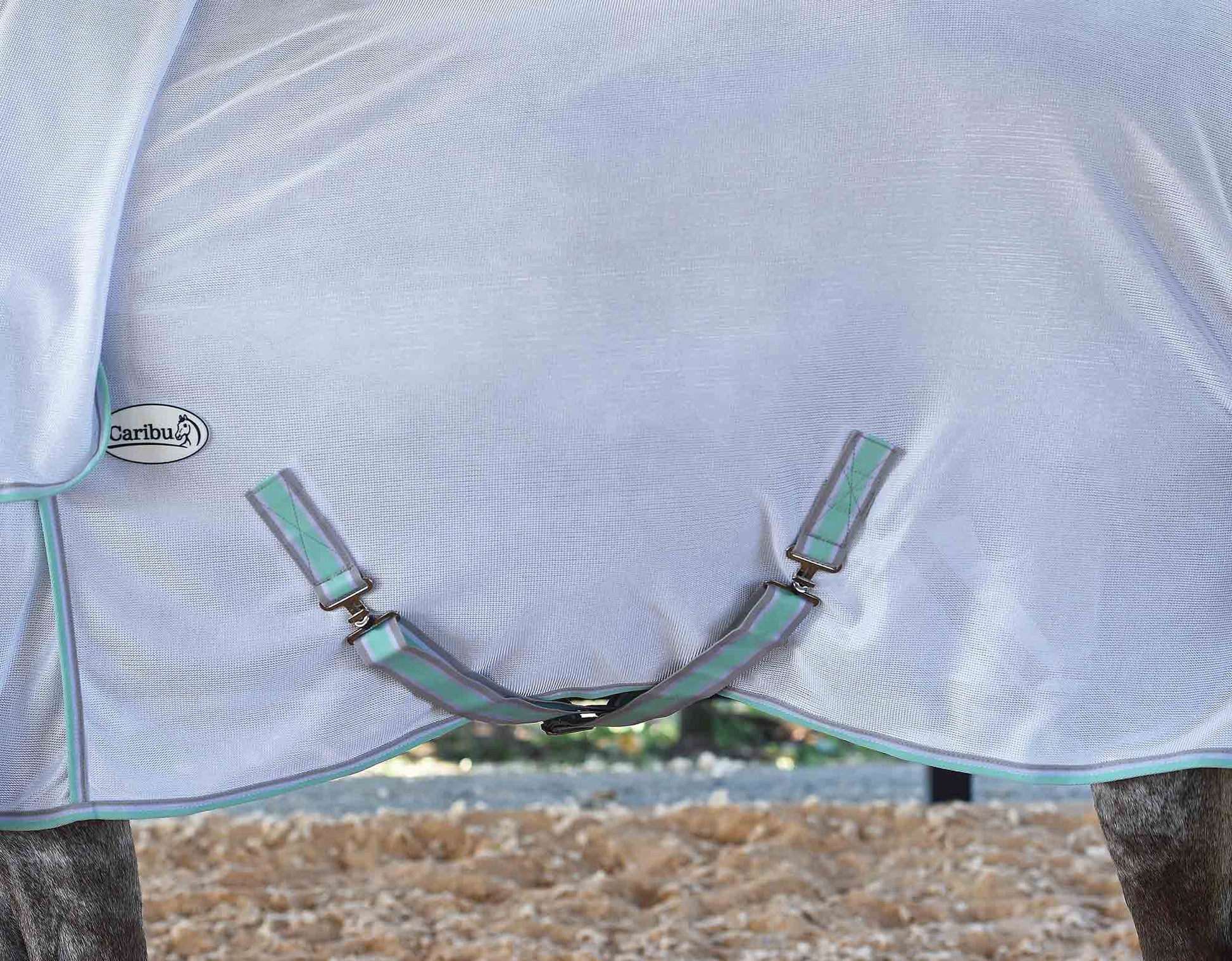 Clearance Caribu Hooded Fly Mesh Rug (100000007975) [Mint]