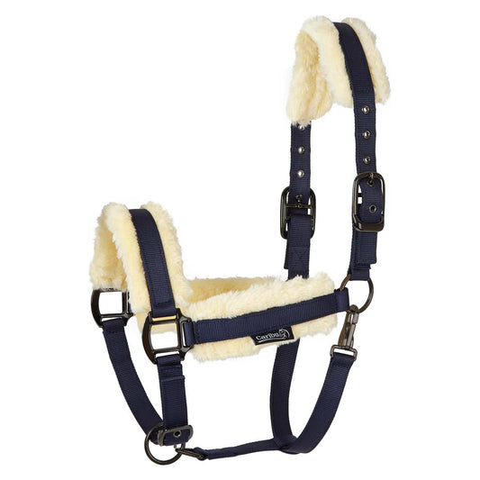 Caribu Fleece Lined Horse Halter & Lead Set