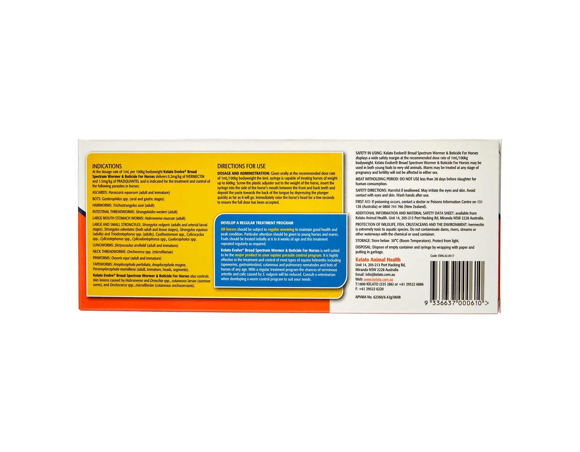 Kelato Evolve Wormer & Boticide 6.42g (141416000017) [default_color]
