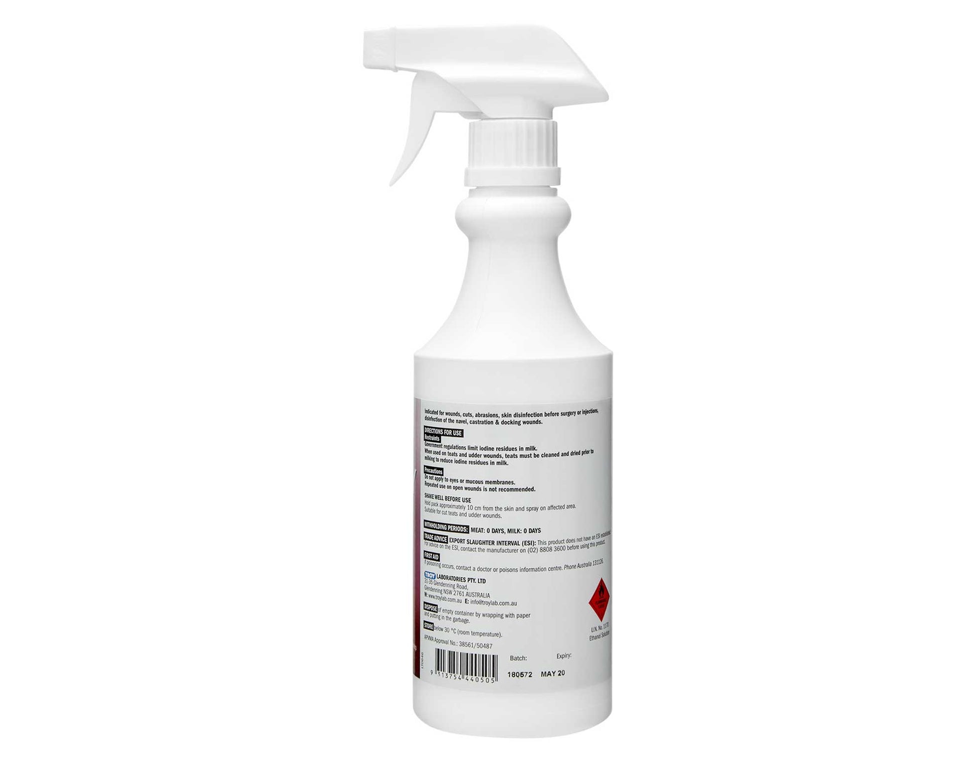 Troy Iodin Spray 500ml (141417000049) [default_color]